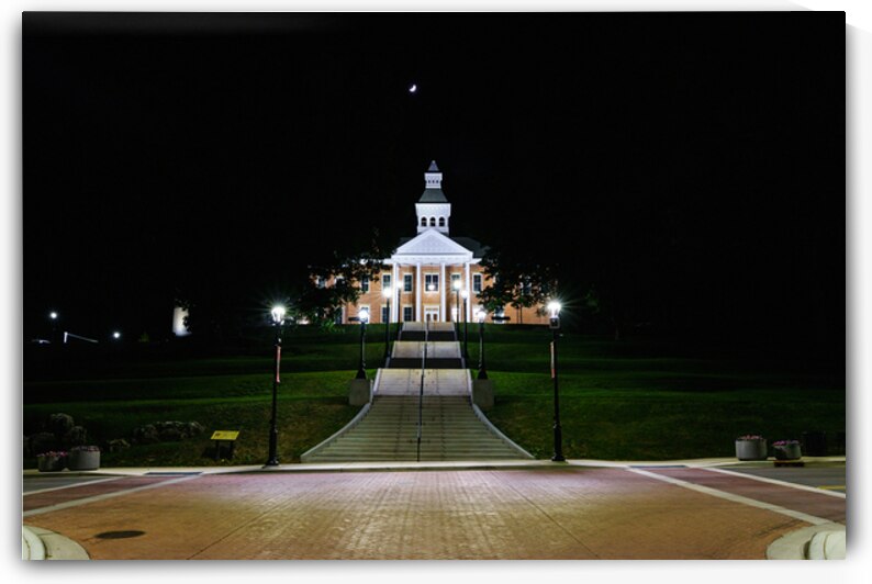 The Cape Girardeau City Hall Night by Jennifer White