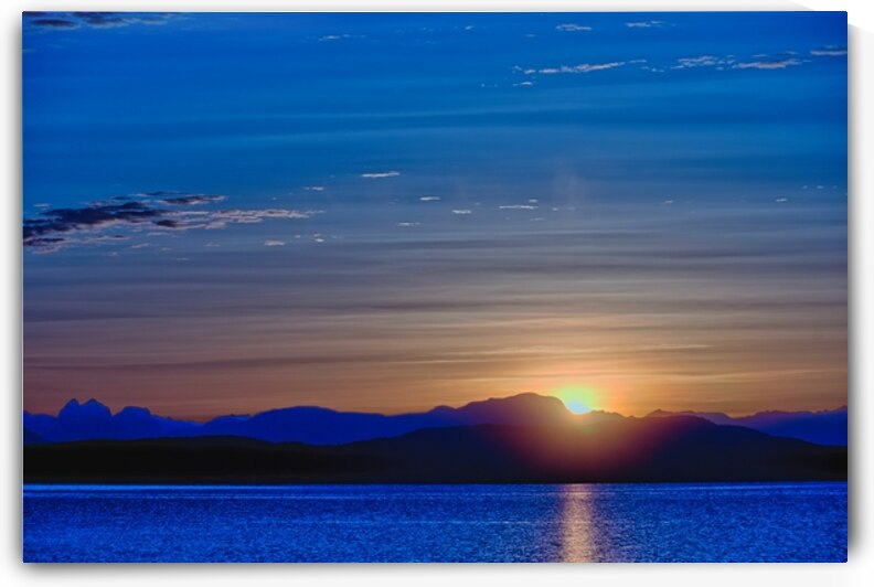 Sunrise Viewed From Goose Spit Park by CRB Images Photography