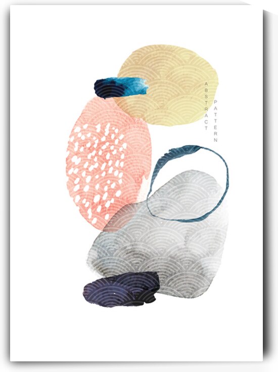 Modern acrylic design c by Point Art