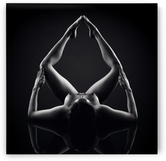 Nude Bodyscape reflections 8 by Johan Swanepoel