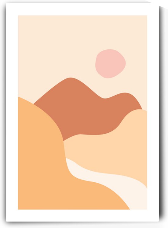 Natural landscape b by Point Art