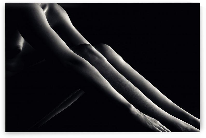 Nude woman bodyscape 48 by Johan Swanepoel