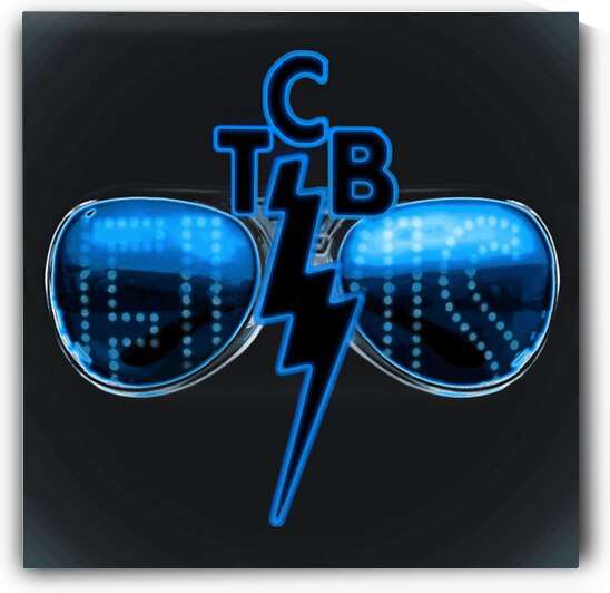 Elvis Presley TCB Sunglasses Art Print by Be Iconic Art
