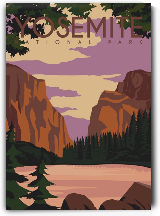 Yosemite national park by Point Art