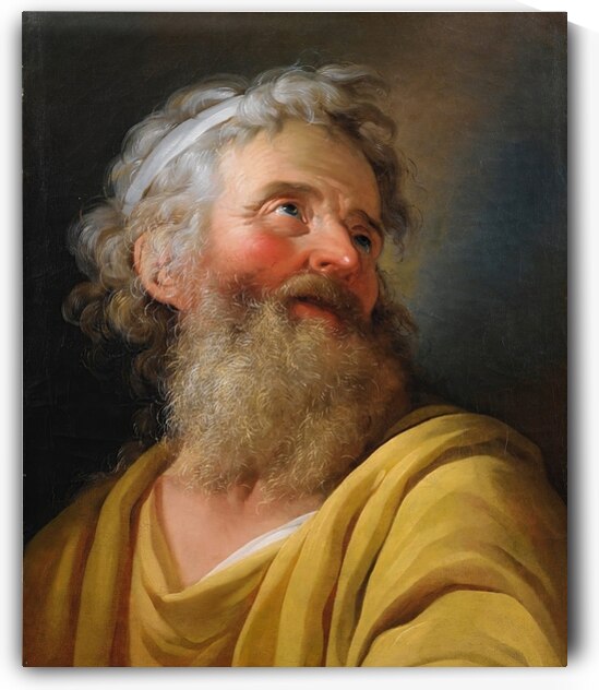 Portrait of an actor by Charles–Antoine Coypel [1694–1752] by MyCozyFineArt