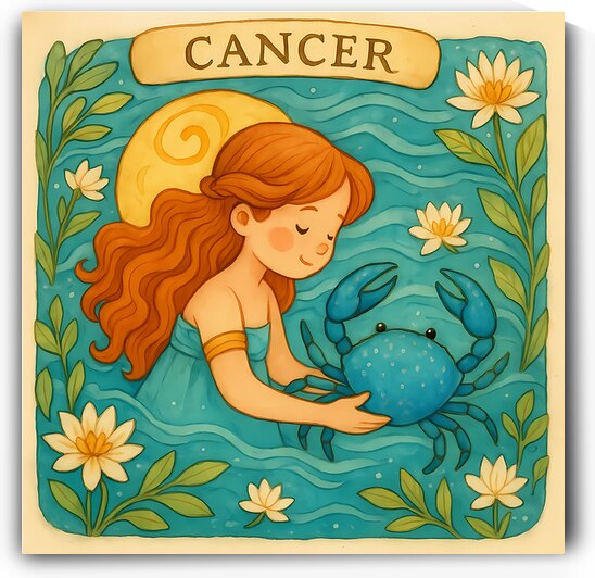  Children Horoscope. Cancer by Ariadna-de-Raadt