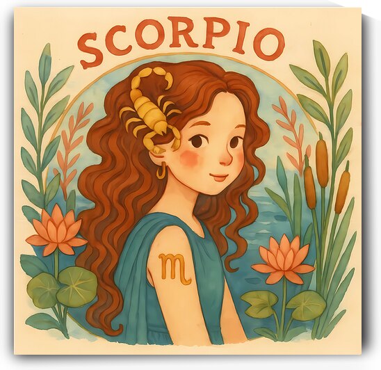 Children Horoscope. Scorpio by Ariadna-de-Raadt