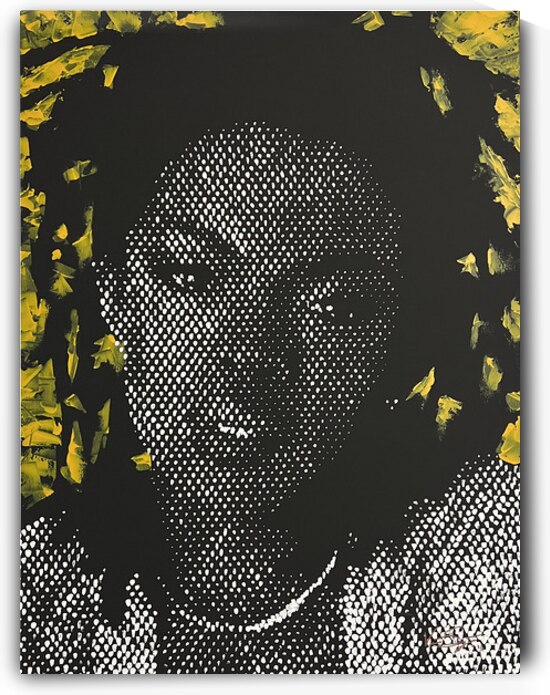 The Miseducation – Stippling Portrait of Lauryn Hill by  vincentsantiago