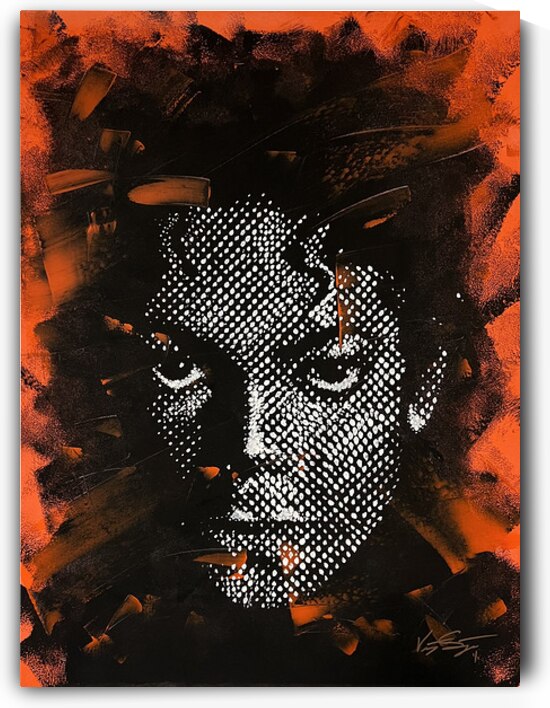 King of Pop – Stippling Portrait of Michael Jackson by  vincentsantiago