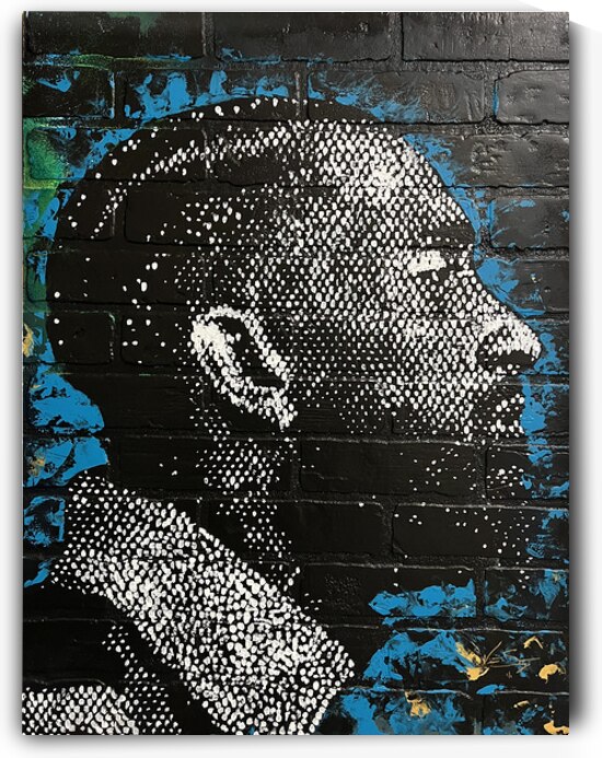 The Marathon Continues – Stippling Portrait of Nipsey Hussle by  vincentsantiago