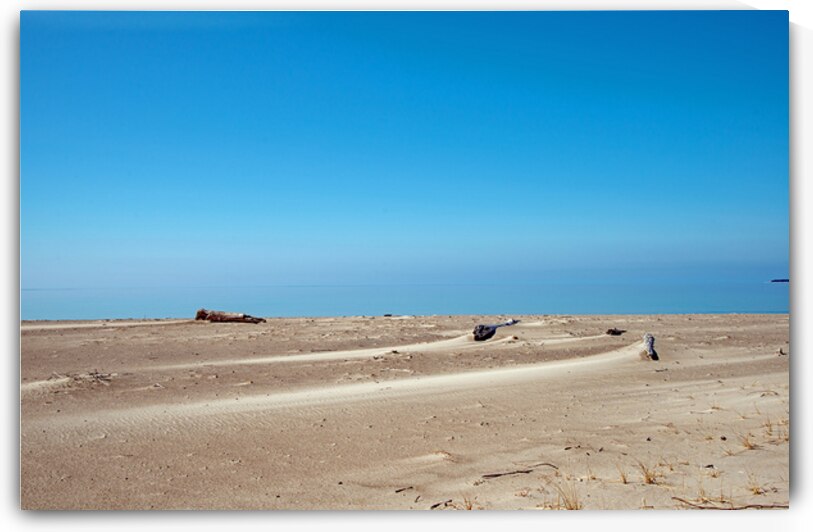 Sand River Beach Print by Stephen Emms
