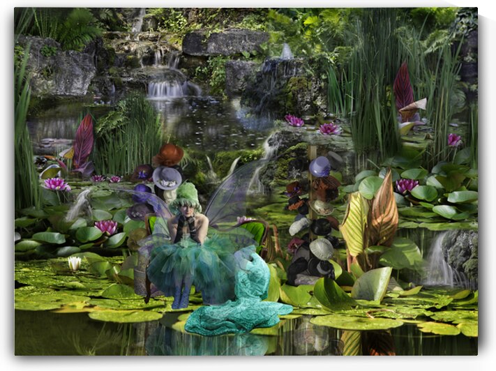 LillyDom Fairies 1 by Guthy Galleries