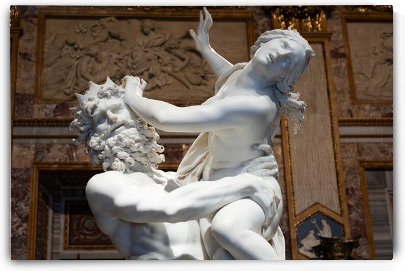 Rome Italy   Borghese Gallery   The rape of Proserpina by Gian by Paolo Modena