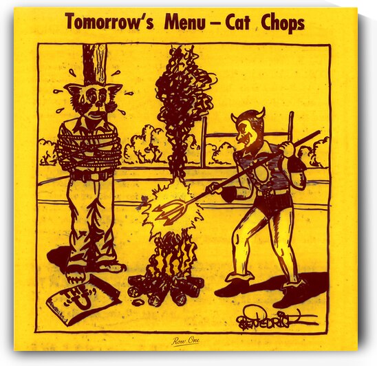 Ben Pedrick Arizona State Cartoon Art by Row One Brand