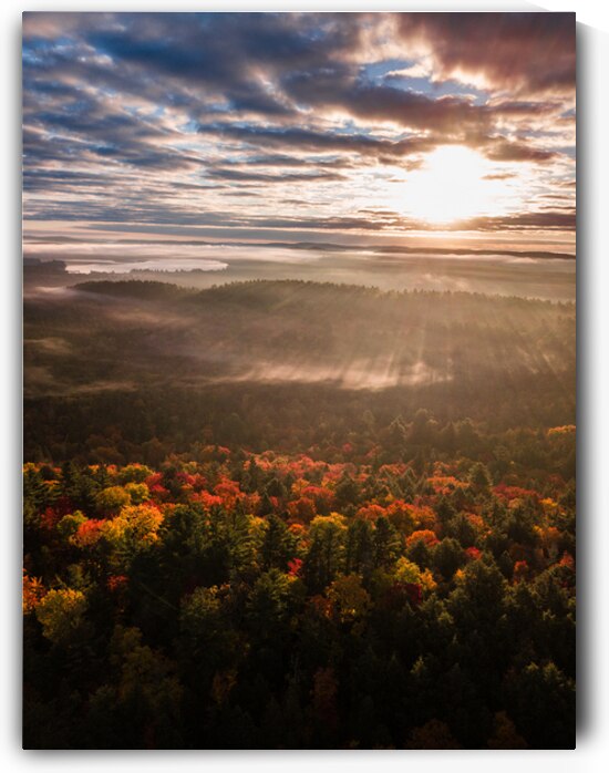 Canadian Autumn - 1 by Luyi