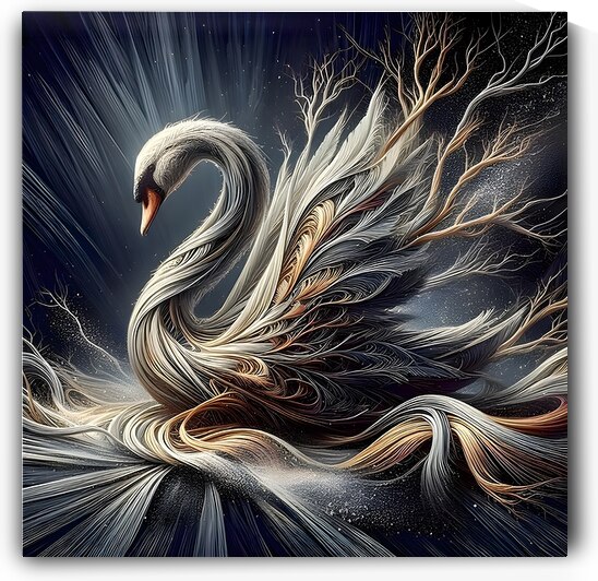 Dawn of swan by FANO