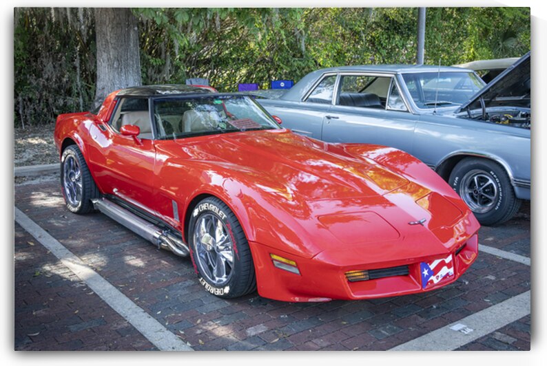 1981 Red C3 Chevrolet Corvette X12 2 by Rich Franco