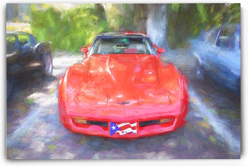 1981 Red C3 Chevrolet Corvette X12 4 by Rich Franco