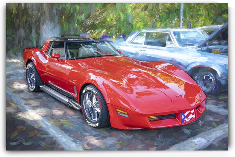 1981 Red C3 Chevrolet Corvette X12 5 by Rich Franco