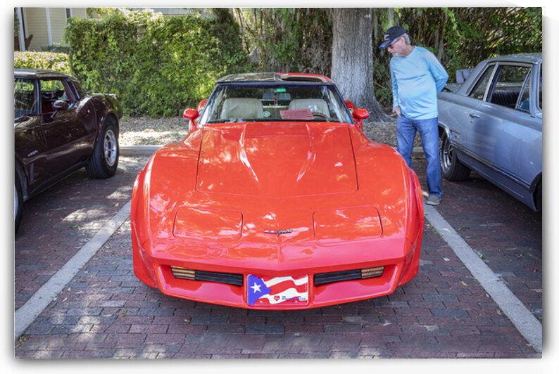 1981 Red C3 Chevrolet Corvette X12 8 by Rich Franco