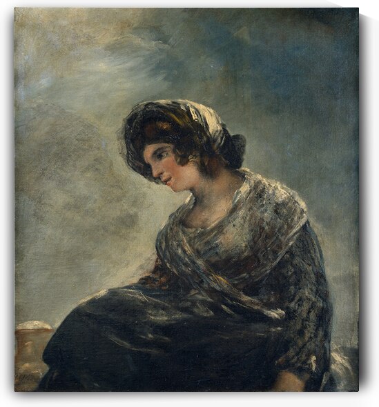 Francisco Goya – The Milkmaid of Bordeaux c. 1827 | A Tender and Serene Late Masterpiece by Wirla