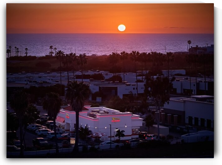 Burgers At Sunset by Ryan Cameron