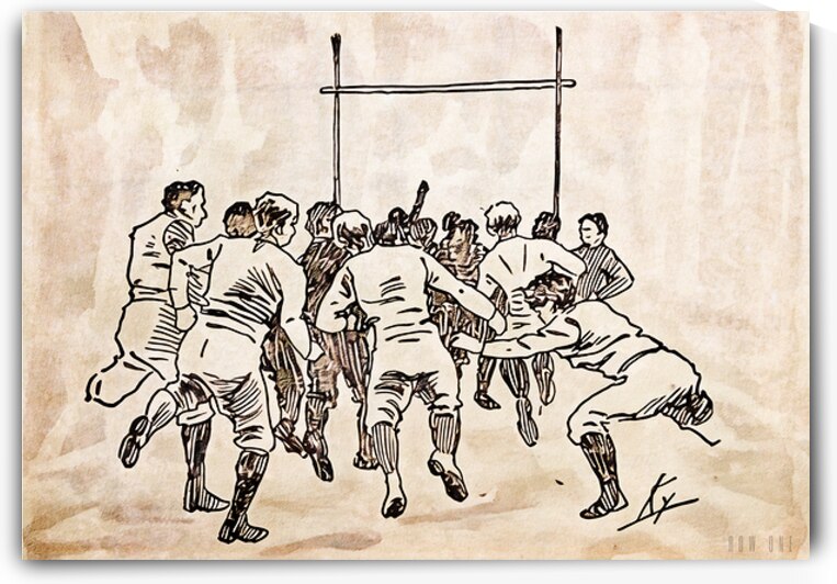1898 Football Action by Row One Brand
