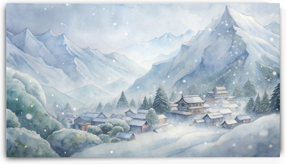 Village of Tranquility by Jalal Othman