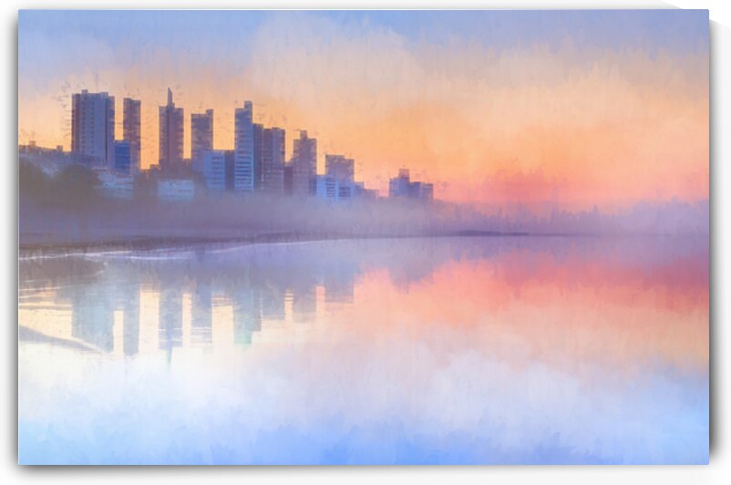 Atlantic Sunrise Coastal Abstract by Shelia Hunt Photography