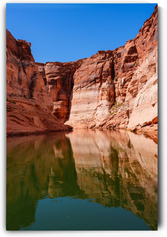Antelope Canyon Water Reflections Vertical by Jennifer White