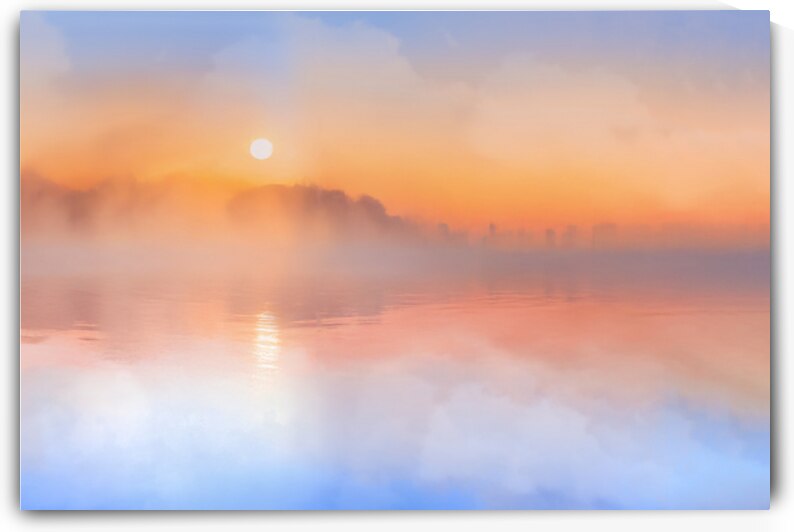 Carolina Coastal Sunrise Abstract by Shelia Hunt Photography