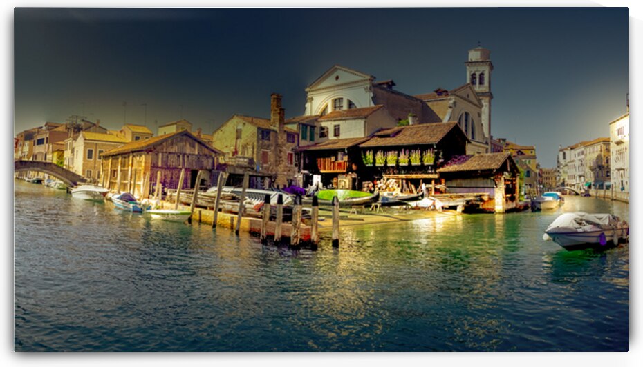 Oldest Square in Venice Italy by Norma Brandsberg Photography