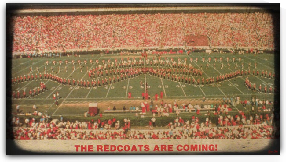 1980s Redcoats Georgia Marching Band Art by Row One Brand