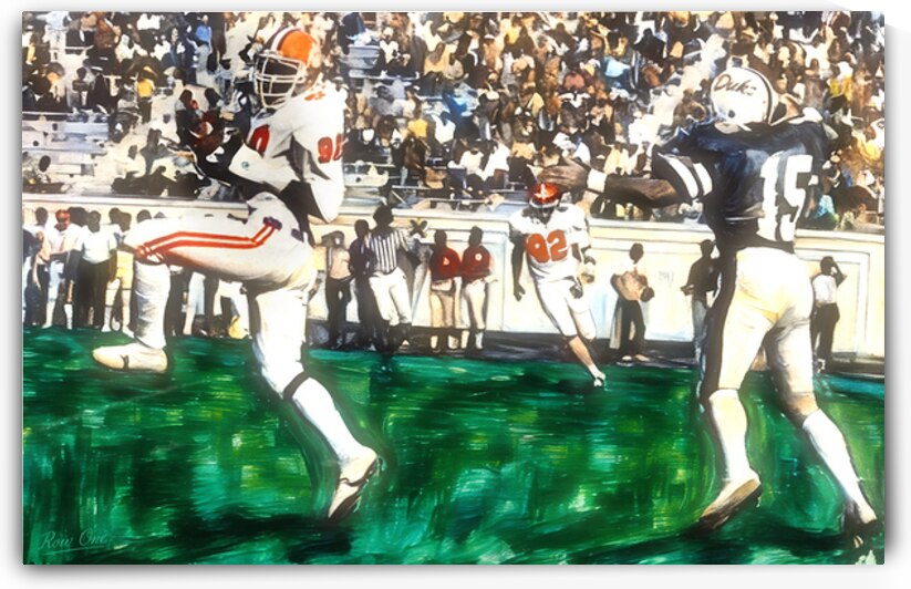 1981 Clemson Interception by Row One Brand