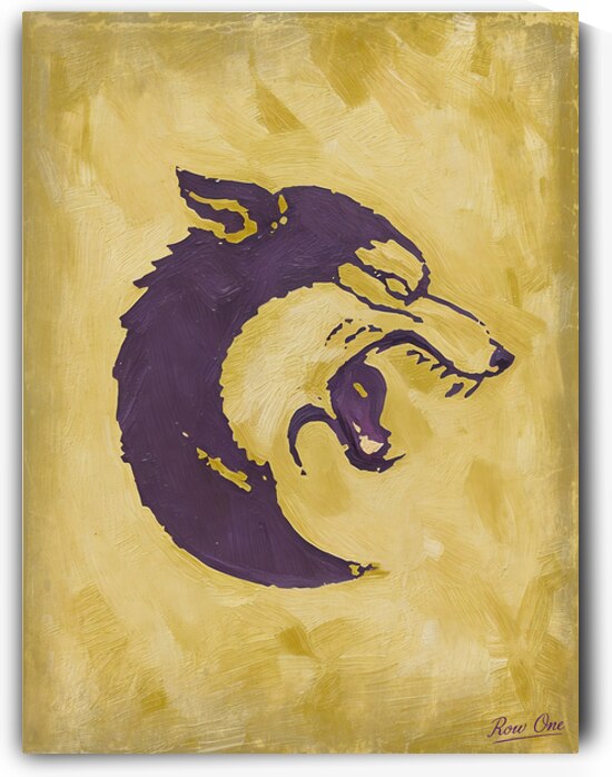 1930s Washington Husky Art by Row One Brand
