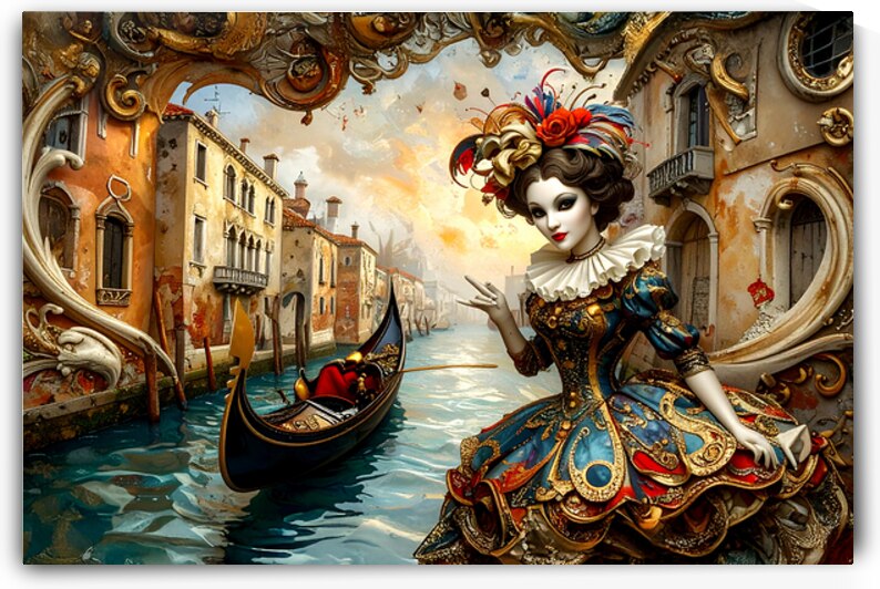 Venice Carnival 2 by Bob Tamburello