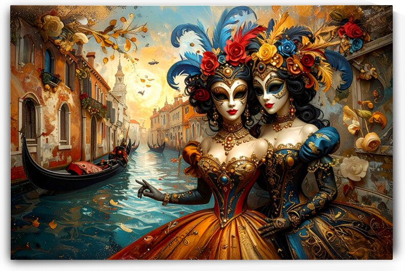Venice Carnival 5 by Bob Tamburello
