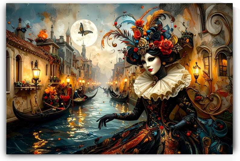 Venice Carnival 4 by Bob Tamburello