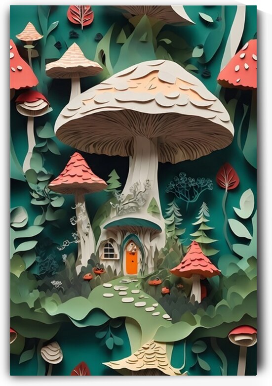 Magical Mushroom Forest by FANO