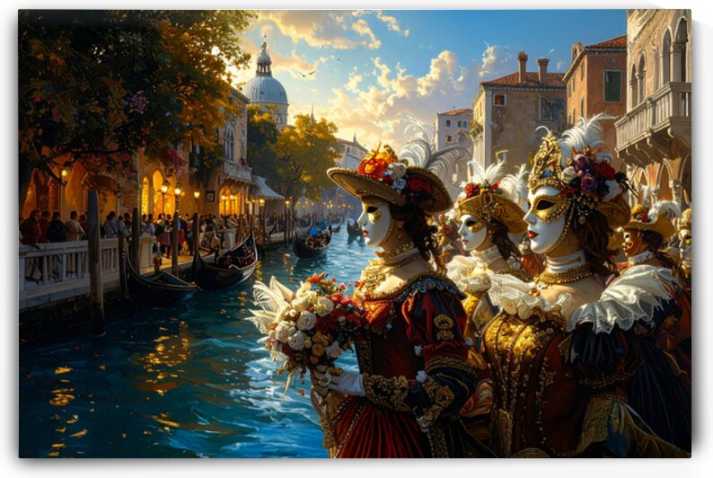Venice Carnival 8 by Bob Tamburello