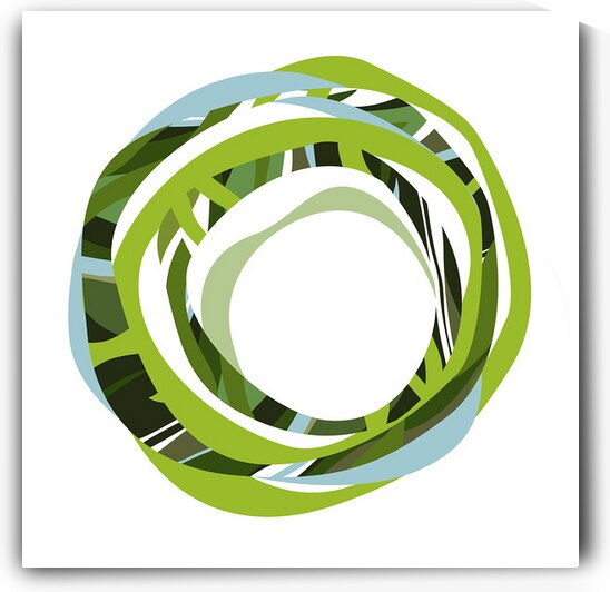 Tidal Rise Forest Green | Version 3 by Bita by AuthenCor
