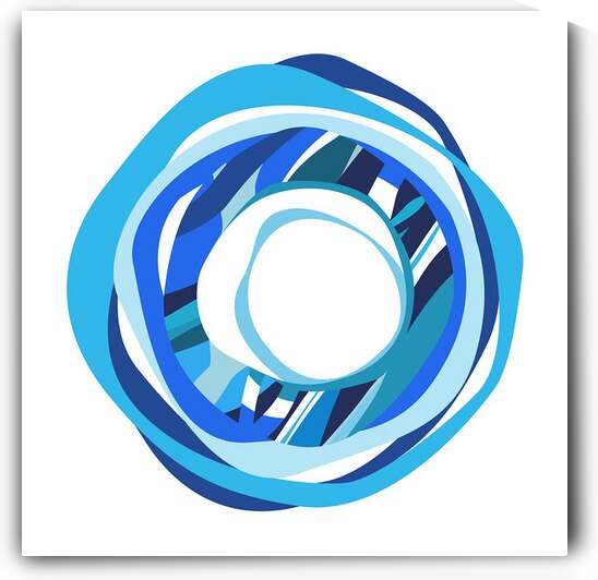 Tidal Rise Azure | Version 3 by Bita by AuthenCor