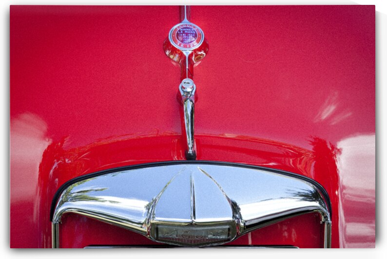 1961 Red Jaguar XK 150 OTS X1 2 by Rich Franco