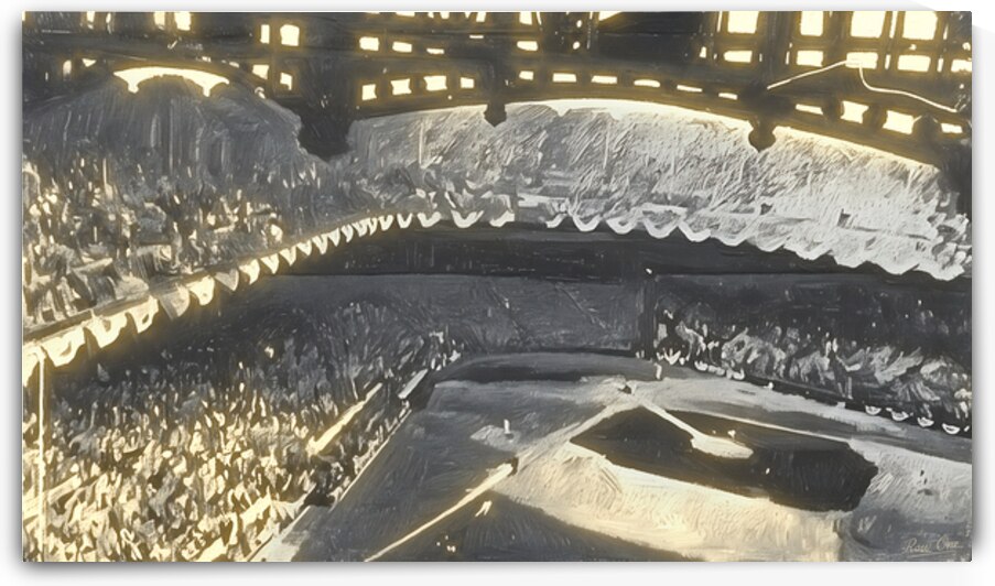 1943 World Series Game 1 at Yankee Stadium by Row One Brand