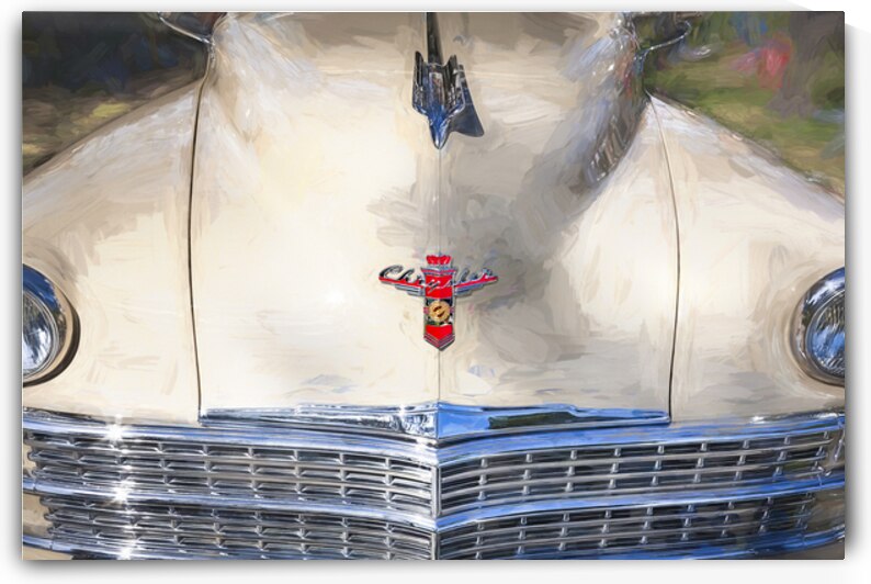 1947 Tan Chrysler Town And Country Sedan 4 Door X1 1 by Rich Franco