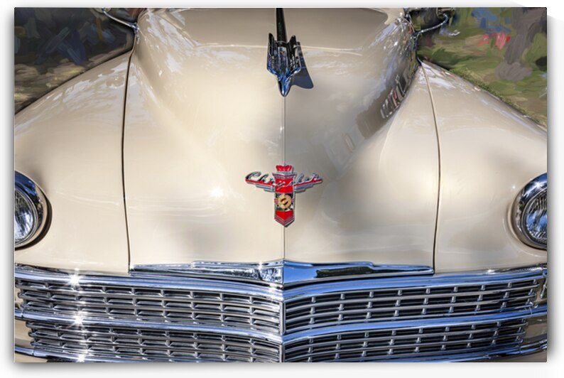 1947 Tan Chrysler Town And Country Sedan 4 Door X1 2 by Rich Franco