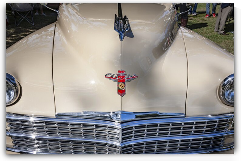 1947 Tan Chrysler Town And Country Sedan 4 Door X1 4 by Rich Franco