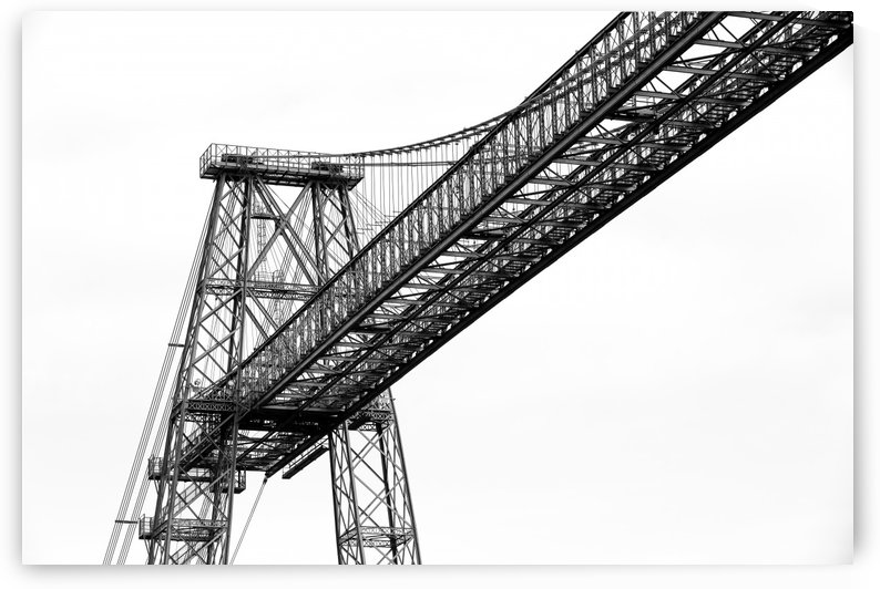 Newport Transporter Bridge by Attila R  Kovacs