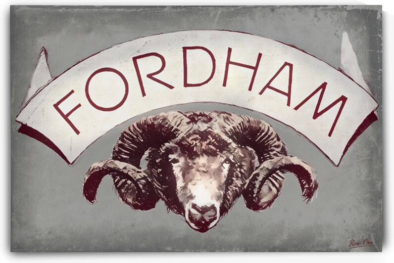 1940s Fordham Ram Art by Row One Brand