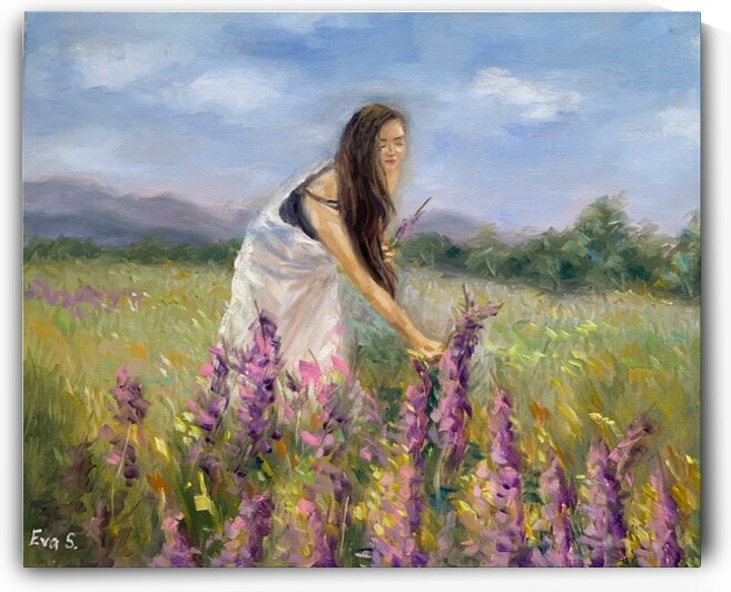 fireweed meadow by Eva Sabo Artist